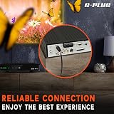 G-PLUG 5m TV Aerial Cable 90° Plug Gold Plated Coaxial RF Lead view 7