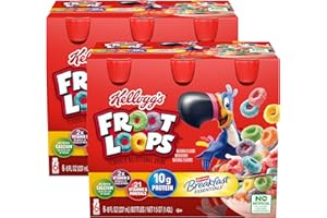Carnation Breakfast Essentials Kellogg’s Nutritional Drink (Froot Loops, 8 Fl Oz, Pack of 2)