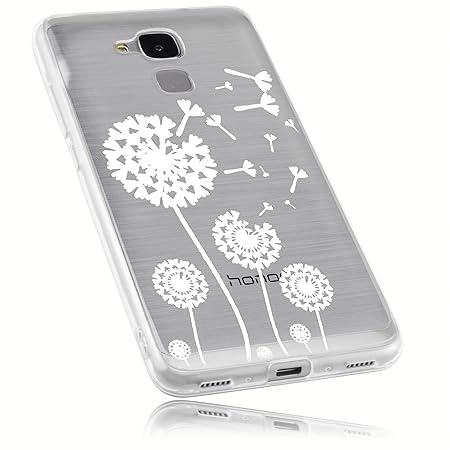 mumbi Schutzhülle Huawei Honor 5C Hülle im Pusteblume Design