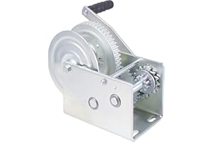 GOLDENROD Dutton-Lainson Company - Brake Winch - 350 to 2500 lb Capacity - Rust-Resistant and Power Coated Finish for Heavy Equipment, Hauling and Lifting Operations - Made in USA