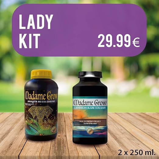 MADAME GROW / Lady Kit/DuoPack/Raíz, Crecimiento, Nutrición y ...