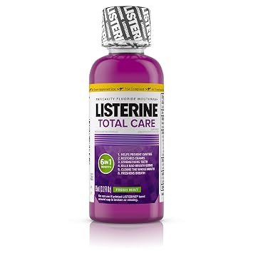 Amazon Com Listerine Total Care Zero Fresh Mint 3 2 Ounce Mouthwashes Beauty