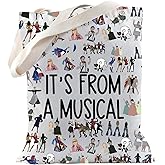 TSOTMO Musicals Gift Broadway Theater Life Musical Tote Bag For Lovers