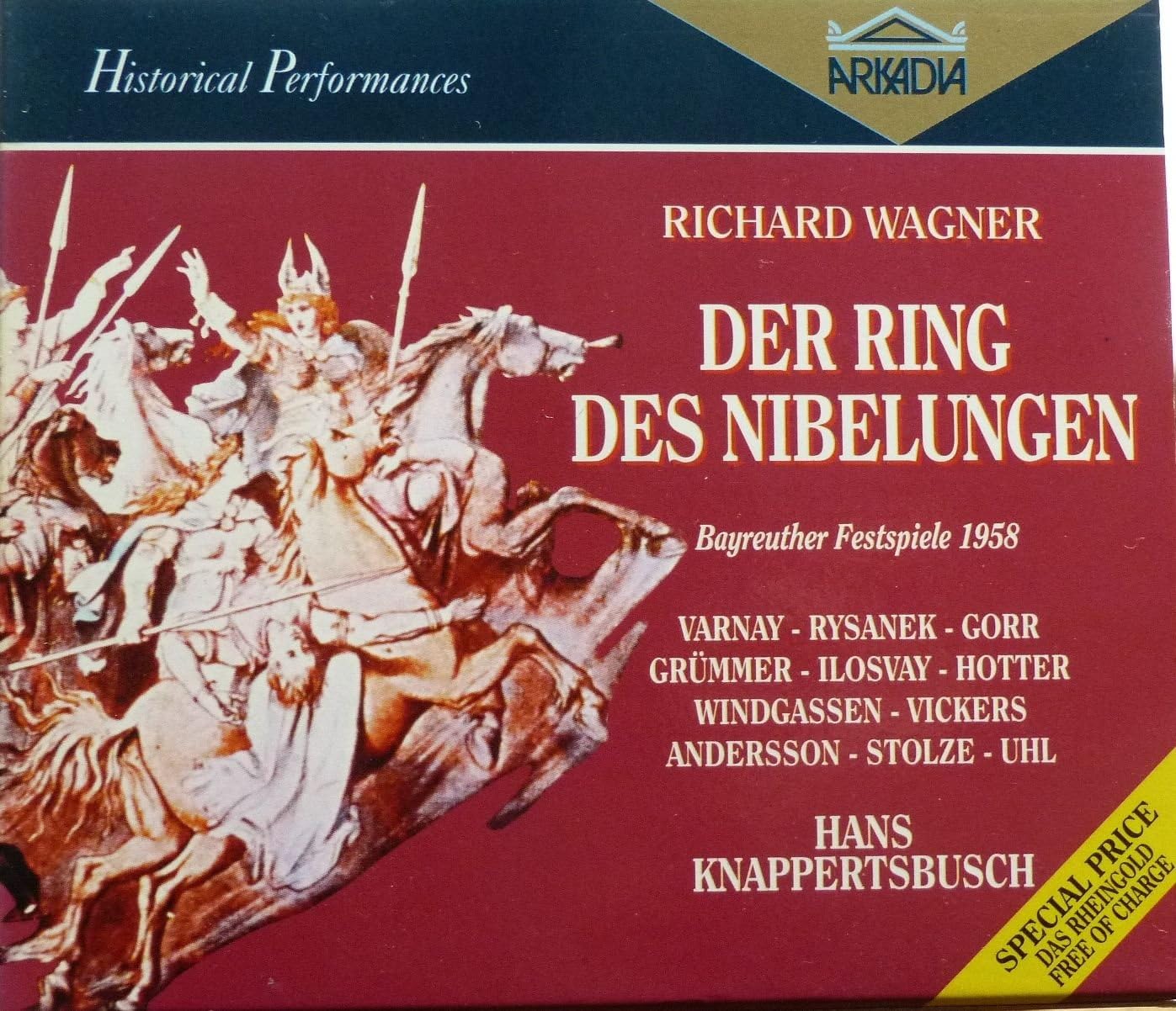 Der Ring Des Nibelungen Bayreuth 1958 Amazon.ca Music