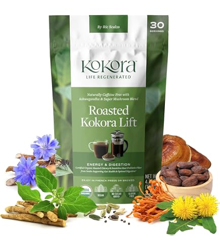 Amazon.com: kokora 7 Mushroom Mocha - Energizes & Promotes Mental