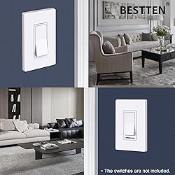 BESTTEN 30 Pack Screwless Decorator Wall
