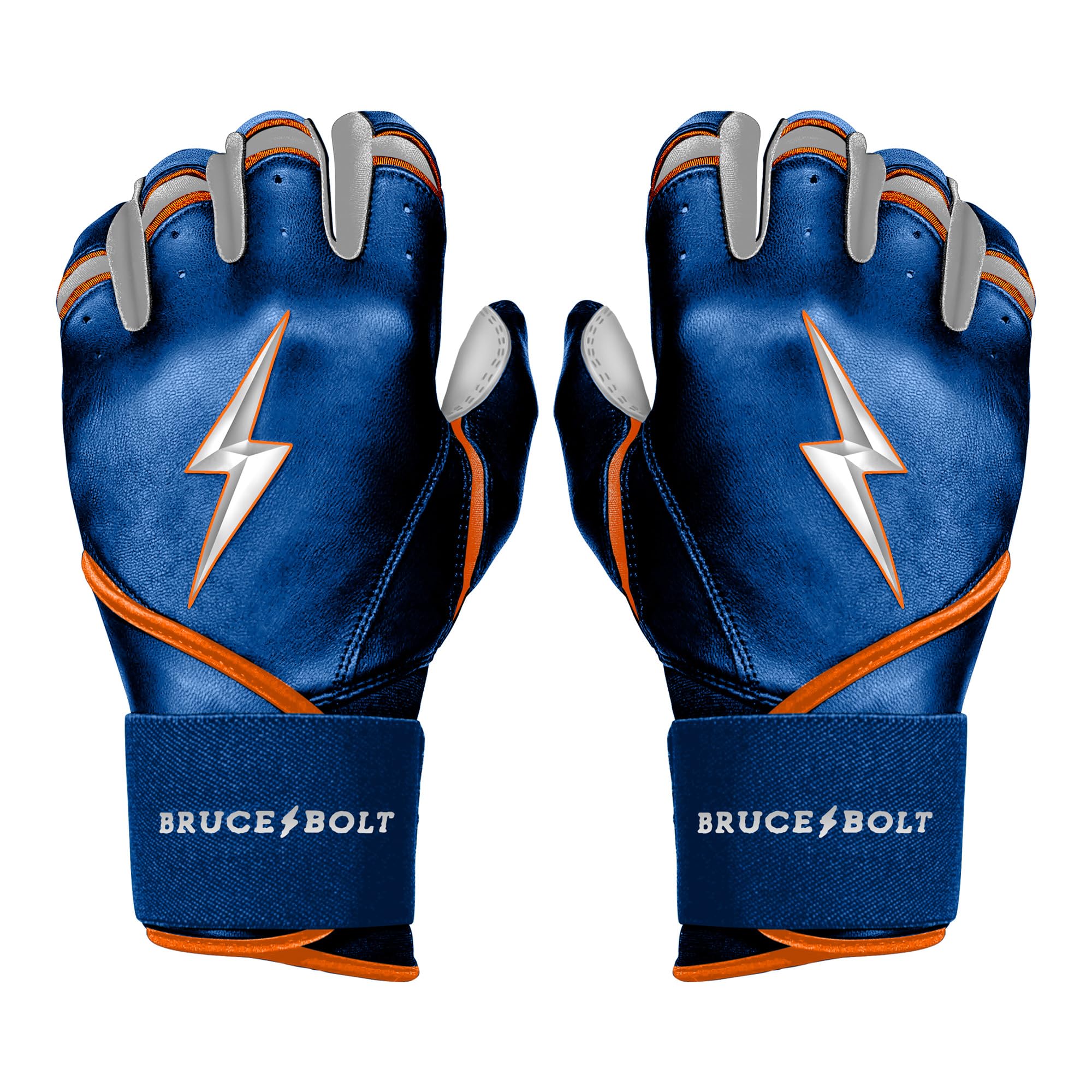 BRUCE BOLT Nimmo Series Long Cuff Blue Batting