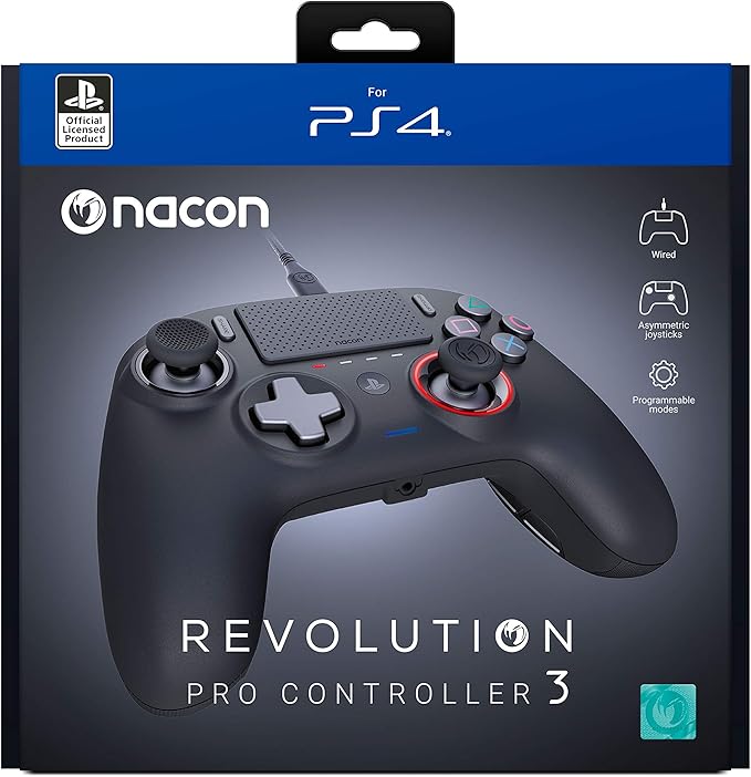 Nacon Revolution Pro Controller 3 Wired PS4 Ufficiale Sony PlayStation