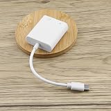 YINETTECH USB C to Ethernet Adapter 60W PD Type-C Charge RJ45 100Mbps view 7