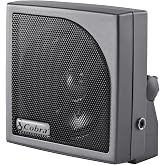 Cobra HG S100 - Dynamic External CB Speaker, Sound, Rugged Design , Black