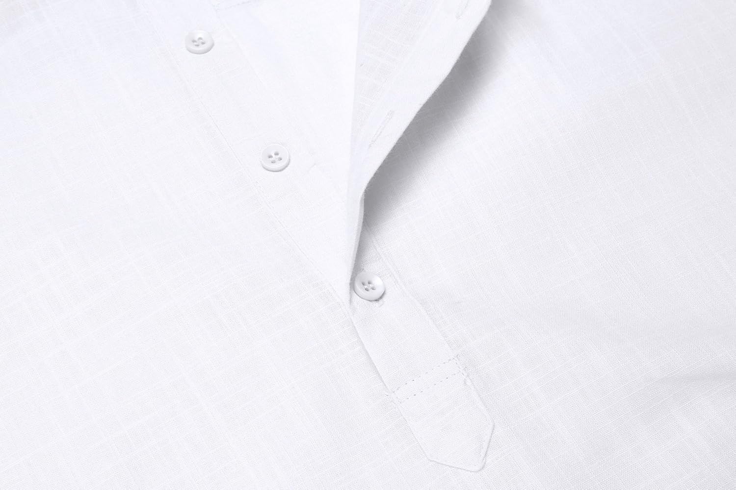 COOFANDY Men's Cotton Linen Henley Shirt Long Sleeve Hippie Casual Beach T Shirts: Clothing