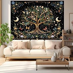 Jhdstore Tree of Life Tapestry for Bedroom Wall