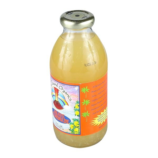BIG ISLAND ORGANICS ORGANIC LEMOANDE WITH AGAVE, 16...