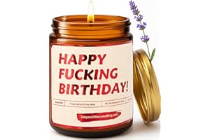 GOT YOU A LITTLE SOMETHING Happy Birthday Candle - Funny Birthday Gifts for Women Best Friend Men Husband Brother Coworker - Cool Sister Birthday Gifts - Funny Gift for Women for 21st, 30th, 40th Bday - Funny Presents for Her