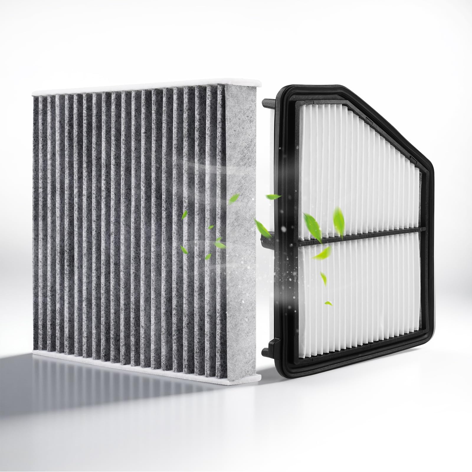 Photo 1 of StaunchAuto Engine & Cabin Air Filter for Honda Civic 2016-2026 2.0L, HR-V 2023-2026 HRV 2.0L (Not Fit Civic Hatchback) Air filter for Car Replacement CF11182 CA12051 Automotive Accessories- 2 Pack