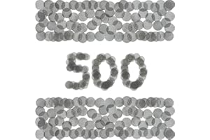 CSGTSWGS 500 Pieces Pipe Screens,3/4" Filters, Pipe Filters,Tobacco Pipe Screens,Bong Filter, Upgrade Pipe Bowl Screens and Accessories