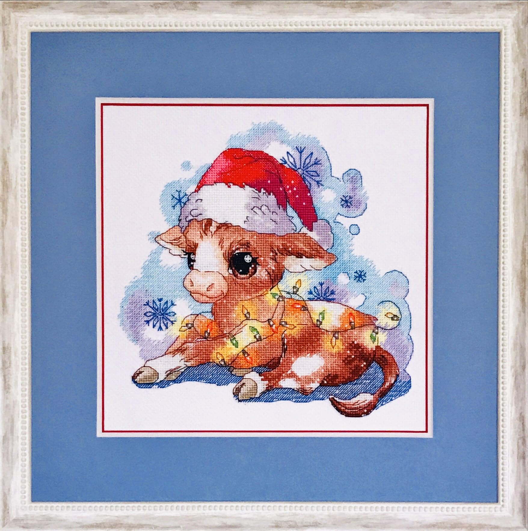 RIOLIS Cross Stitch Kit - 1898 - New Years Calf