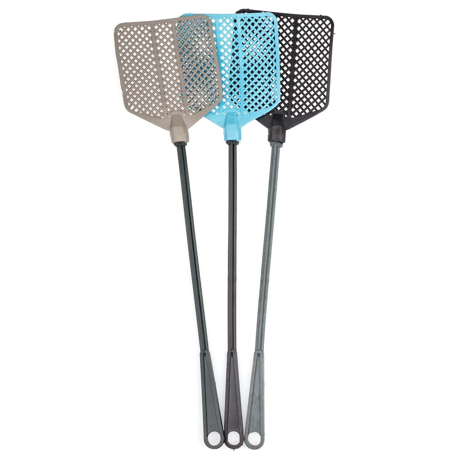 OFXDD Rubber Fly Swatter Long Fly Swatter Pack Pest Control Fly Swatter