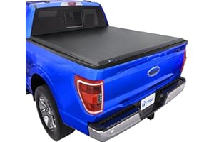 Tyger Auto T1 Soft Roll-up Truck Bed Tonneau Cover Compatible with 2021-2025 Ford F-150; Lightning | 5.5' (67") Bed | TG-BC1F9064
