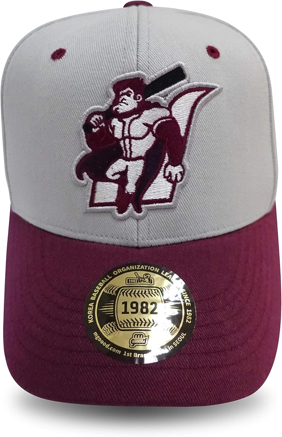 mgoood Baseball Caps Heroes Angry Series - Adjustable Snap Back Baseball Cap for Unisex-Adult… (Light Gray): Clothing