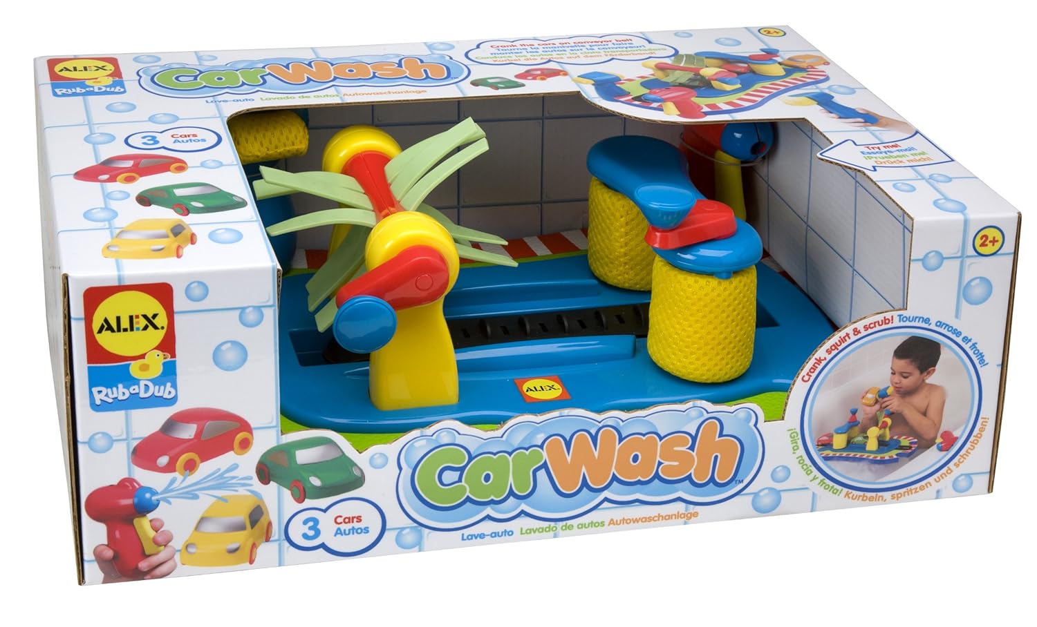 Alex Toys Rub A Dub For The Tub Car Wash Classic Car Walls