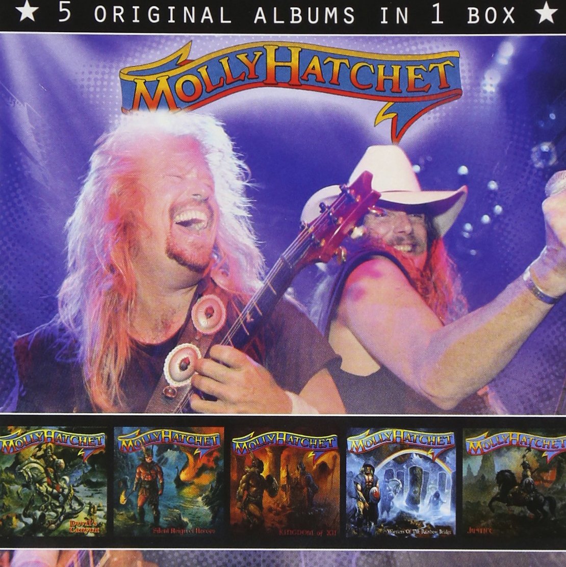 MOLLY HATCHET5 ORIGINAL ALBUMS IN 1 BOX5CD Amazon.ca Music