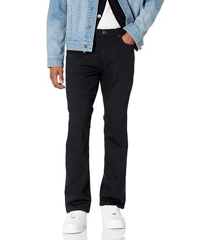 Jeans Hombre Rock Rivet Pantalones Vaqueros Ajustados Para Hombre - Corte Recto, Mezclilla Pesada, Tallas UK 30-40 Jeans Hombre Slim Rectos