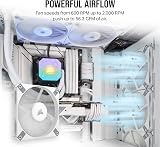 Corsair AF120 SLIM 120mm PWM Fan 15mm Thin Profile White 2000 RPM view 5