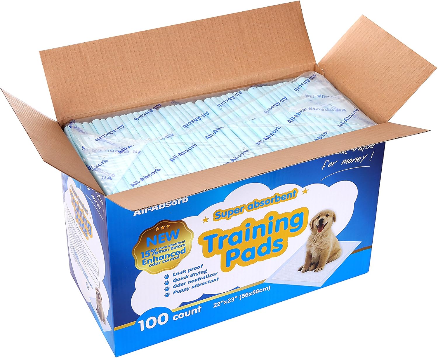 all absorb puppy pads