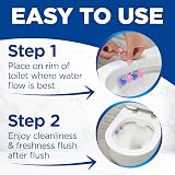 Bloo Power Active Toilet Rim Block Fresh Flowers 3 pack view 5