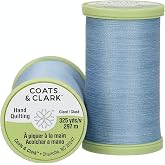 Coats: Thread &amp; Zippers S960-4320 Dual Duty Plus Hand Quilting Thread, 325-Yard, Blue