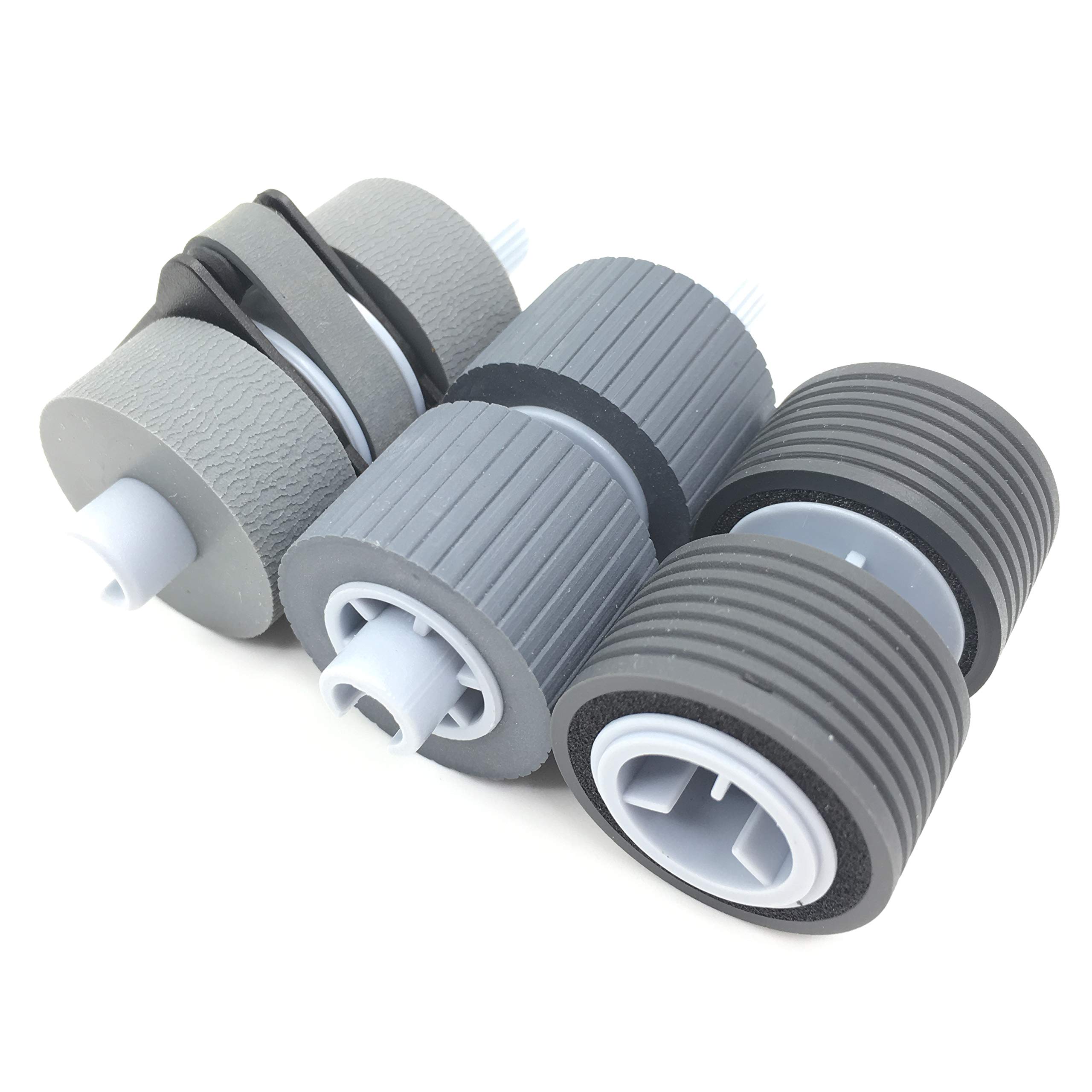 OKLILI PA03338-K011 PA03576-K010 Scanner Pick Pickup Roller Brake Roller Compatible with fi-6670 fi-6670A fi-6770 fi-6770A fi-5650C fi-5750C