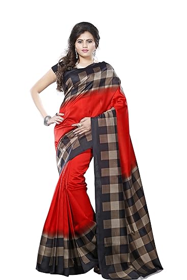 Winza Designer Silk Saree With Blouse Piece