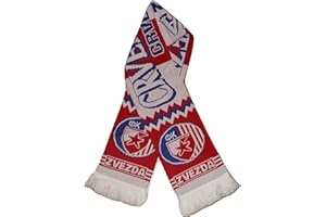 PREMIERSHIP Red Star Belgrade | Soccer Fan Scarf | Premium Acrylic Knit