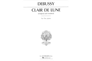 Debussy Clair de Lune | Piano Solo Sheet Music for Advanced Pianists | Impressionist Masterpiece in Db Major | Iconic Classical Songbook for Solo Piano Performance | Early Advanced Level Piano Piece