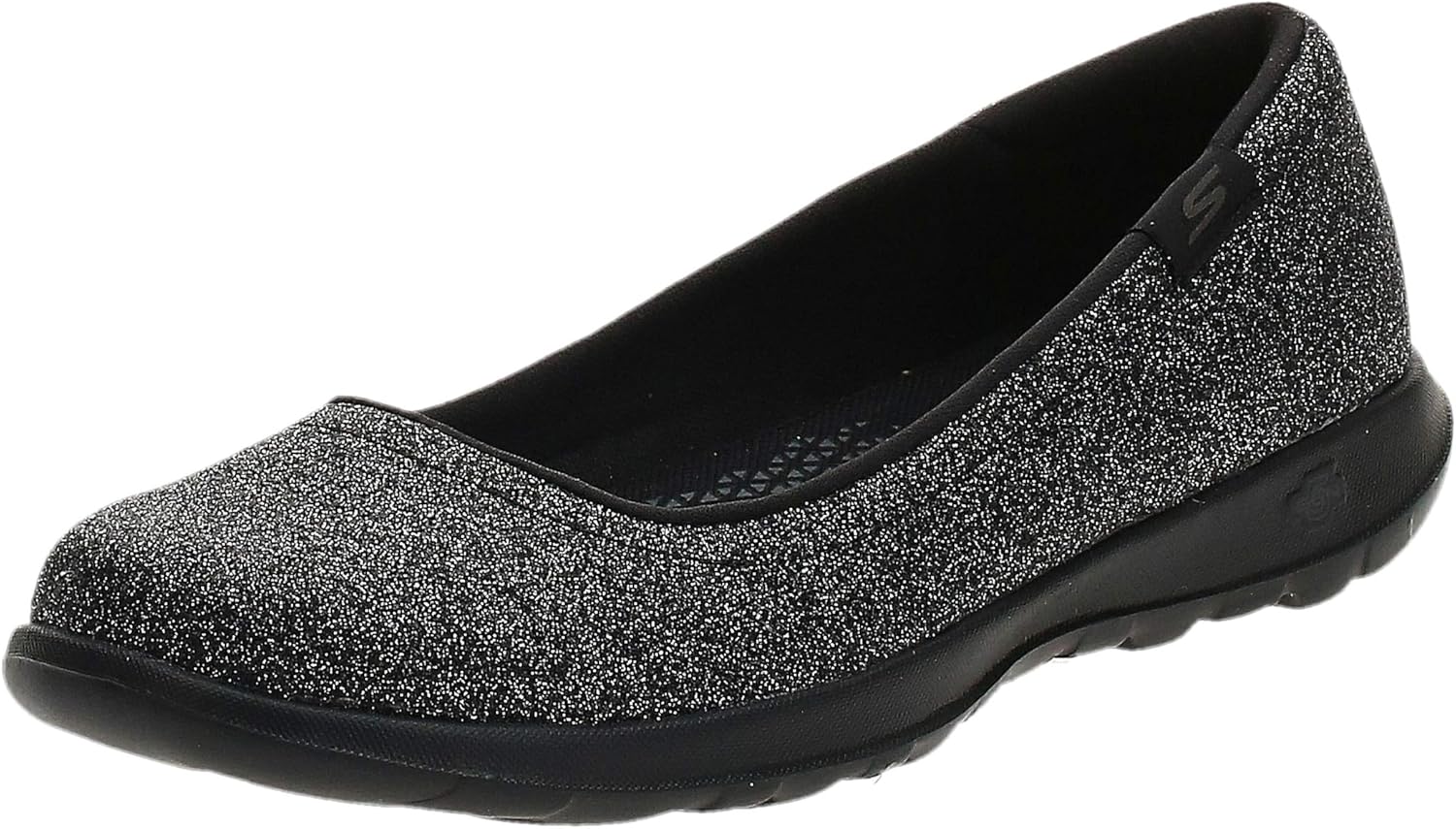 skechers go step lite knitted ballet flat