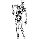 Fun Costumes White Skeleton Costume for Men