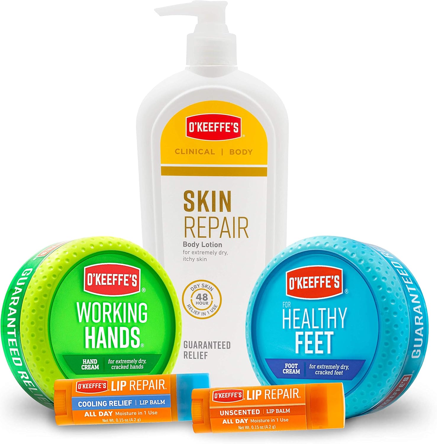 O’Keeffe’s Hard Working Skin Care Variety Pack: Home Improvement