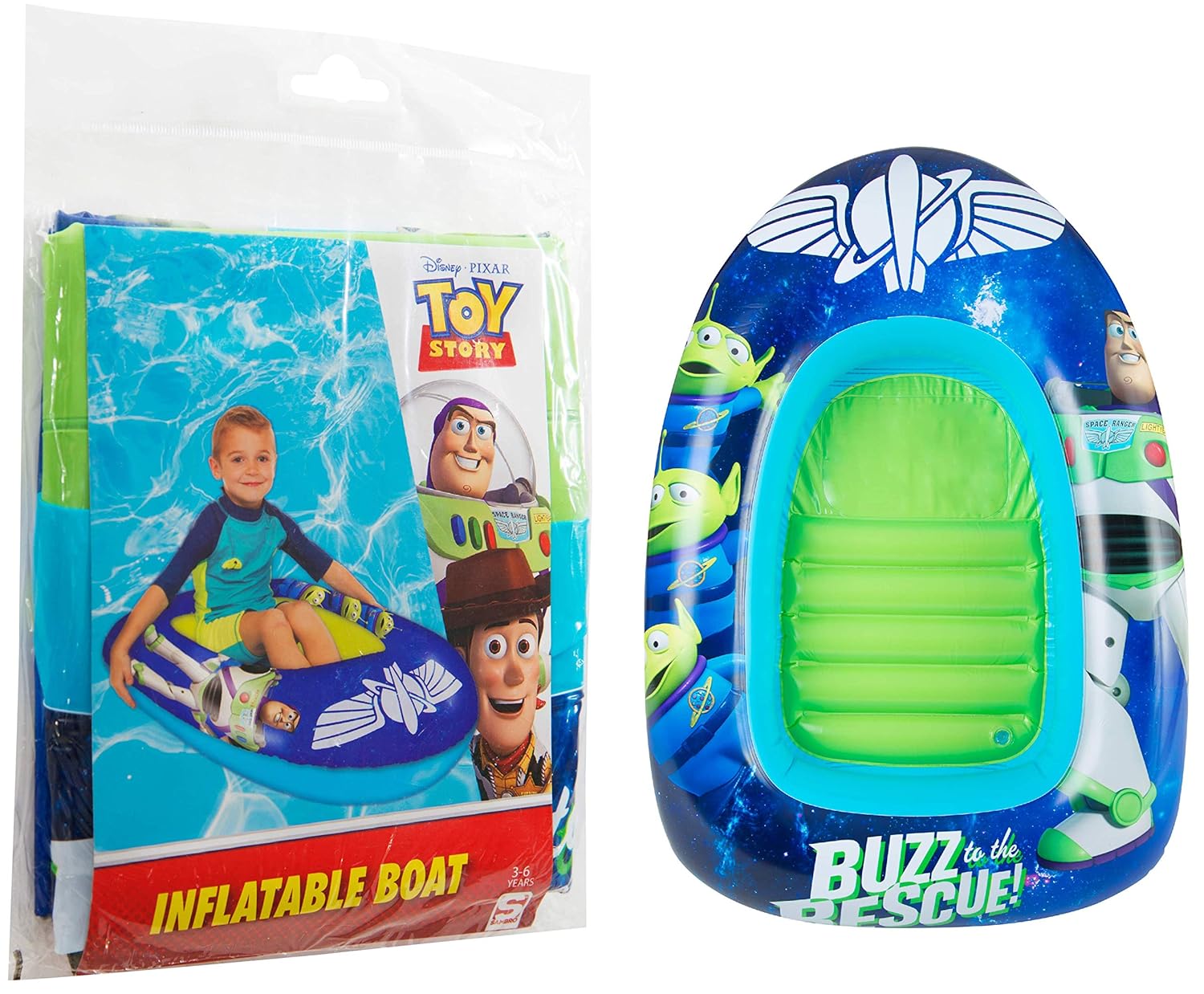 Sambro TOY STORY Outdoor Swimming Buzz Lightyear Spaceship Design