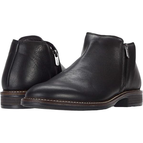 Naot Men’s Black Leather Shors Oxford Size 8.5 EU 42 Preppy Workwear NAOT Shoes Men Size 41 Chief Ink Oxford Two Tone Fade  main image 3