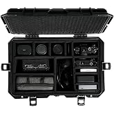 GRWOLF DIY Divider System for 6" Depth Cases &ndash; Adjustable Panel Kit with U-Pin Connectors &amp; Premium Cutting Tool, Fits Pelican 1615