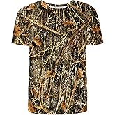 LuckLemocor Camo T Shirt Men Camouflage T-Shirt Plus Size 1XL-5XL Black