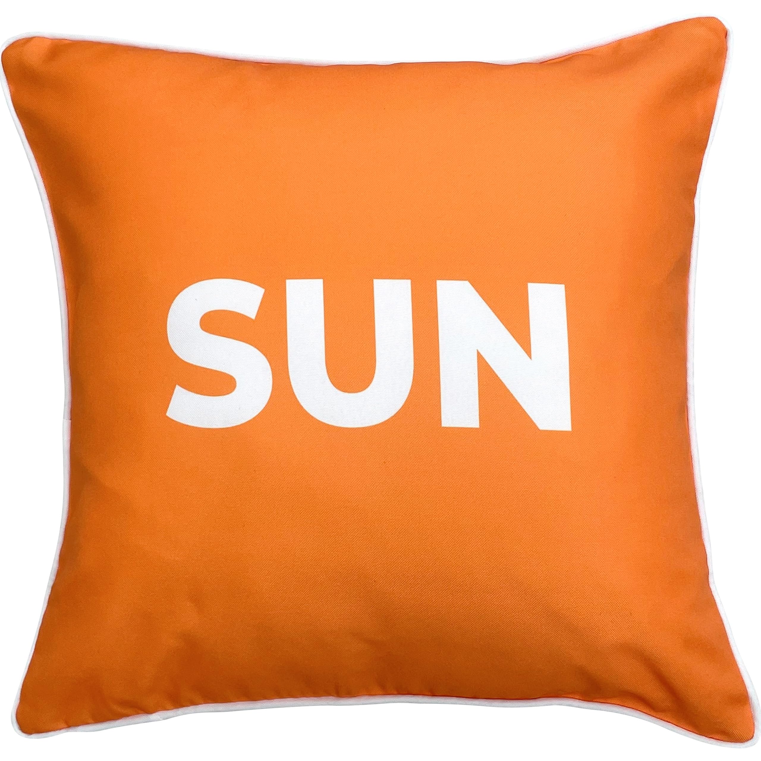 Ragged Rose Showerproof Garden Cushion Covers - 44 cm x 44 cm Printed Sofa & Outdoor Seat Cushion Covers for Garden & Patio - Non-Fading & Reversible โ image 1