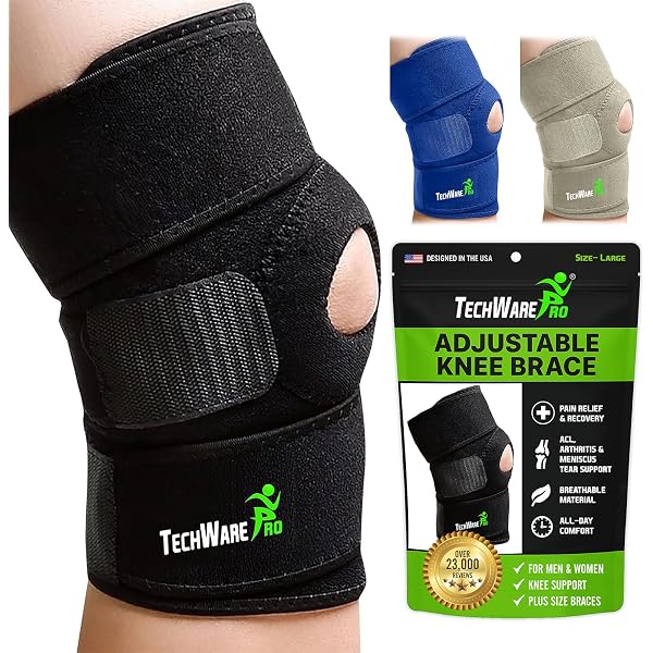 FUTURO Sport Adjustable Knee Stabilizer - Provides Moderate Support For Weak Or Injured Knees