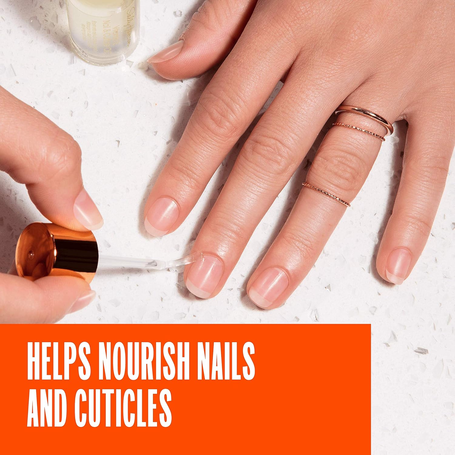 Sally Hansen Vitamin E Nail and Cuticle Oil, 0.45 Fluid Ounce: Beauty