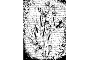 STAMPERS ANONYMOUS Tim Holtz Cling Rubber Stamp-Flutter