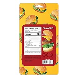 Gummy Burger - Bursting with Cherry, Orange, Lemon