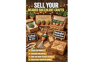 How to Make Beaded Succulent Plants: A Beginner’s Step-by-Step Guide to Mini Potted Bead Plants, Magnets, Car Decorations, Gi