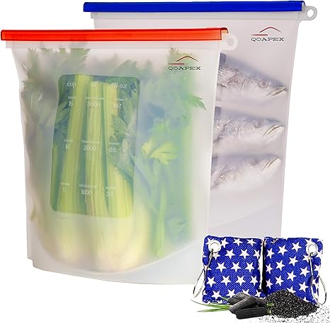 reusable gallon ziploc bags