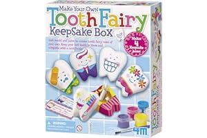 4M Make Your Own Tooth Fairy Keepsake Box - Arts and Crafts for Girls and Boys